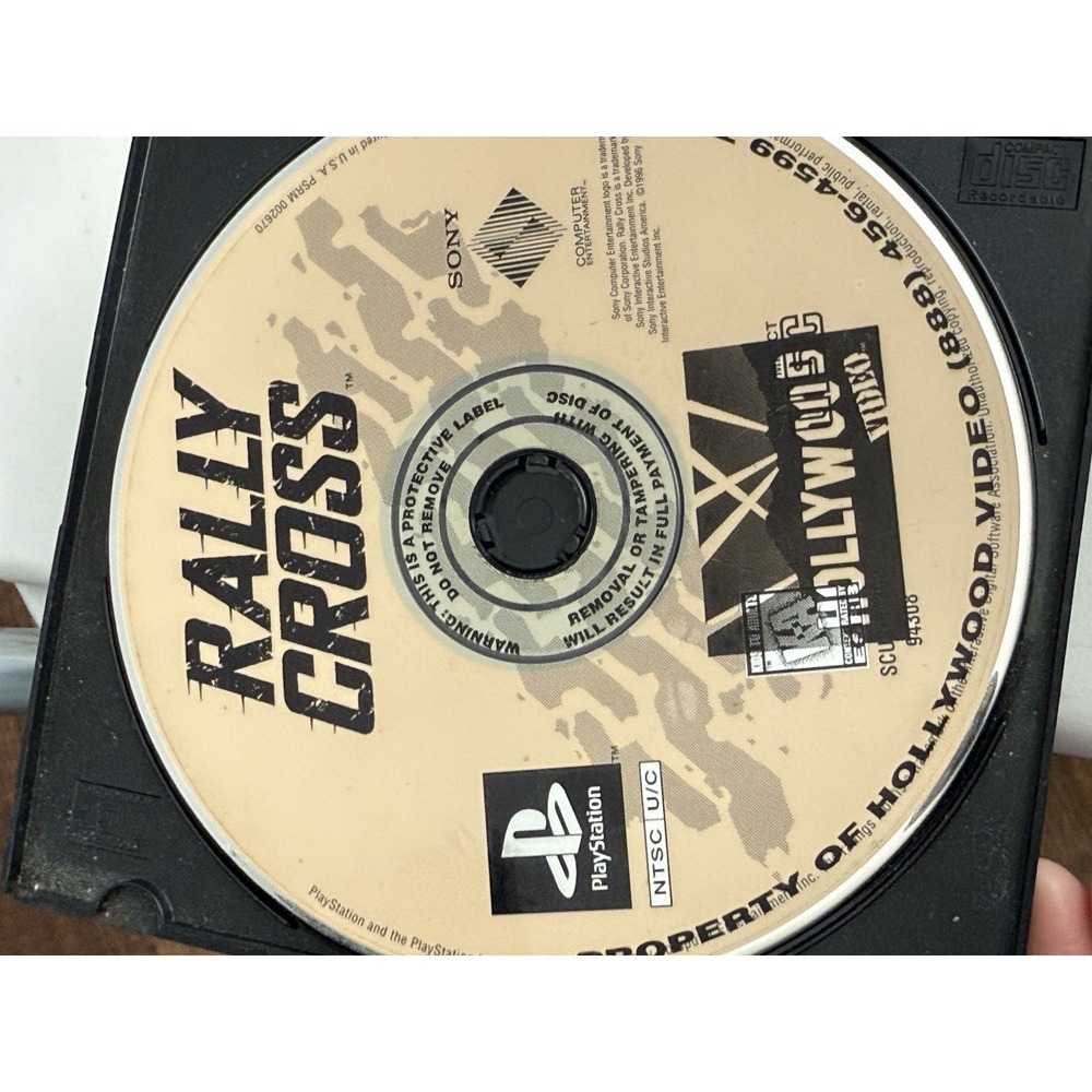 Lot Or‎ 3 PS Games , Disc Only , Rally Cross , Top Gun , Need For Speed V-rally - Picture 2 of 4